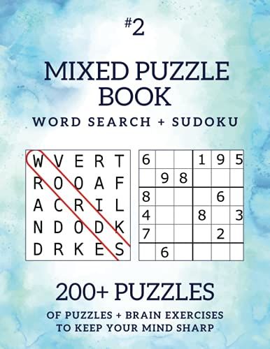 Mixed Puzzle Book #2