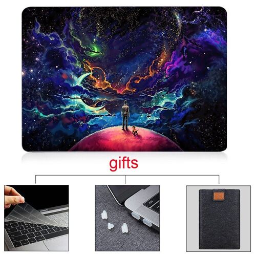 jolie coque pour Macbook Air Pro Retina de,avec barre tactile, dessin animé, housse pour ordinateur portable, - For 12 pouces rétine A1534