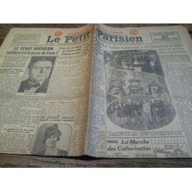 Le Petit Parisien 25 Novembre 1928 N° 18898- 