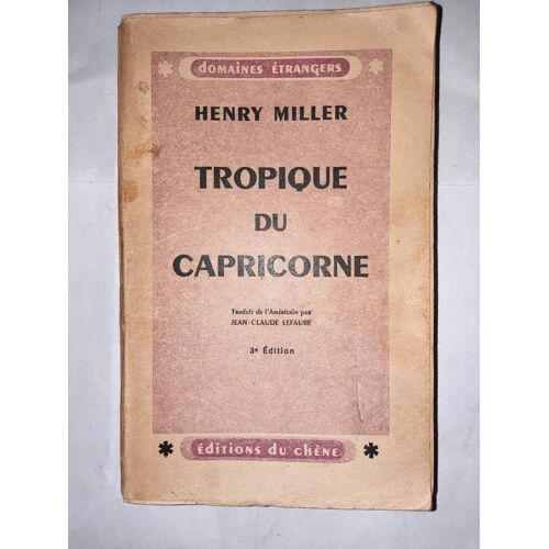 Tropique Du Capricorne