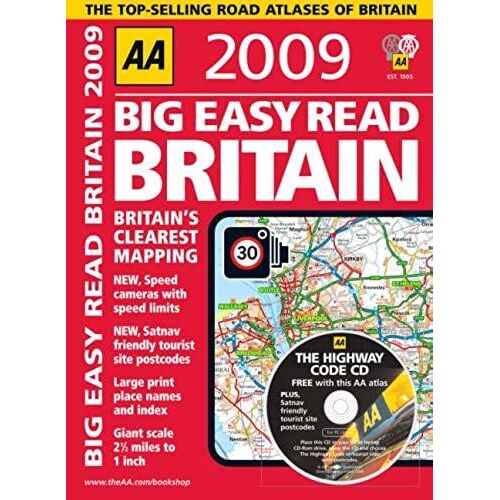 Aa Big Easy Read 2009 Britain (Aa Atlases And Maps)