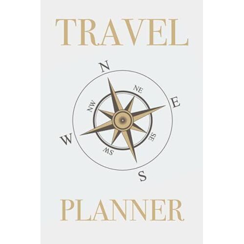 Maritime Compass Travel Planner & Travel Journal: Travel Organizer For 2 Trips With Checklist, Itineraries, Bucket List, Travel Diary And More