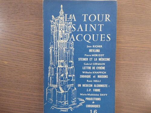 Revue "La Tour Saint Jacques" - Numéro 1