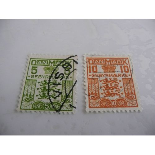 2 Timbres Danemark
