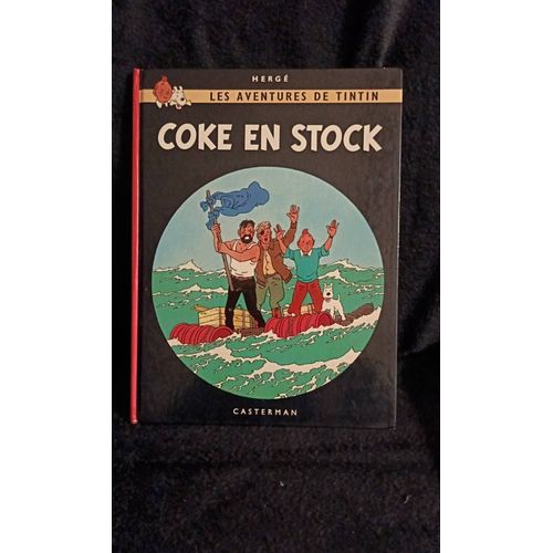 Bande Dessinée Des Aventures De Tintin Album Coke En Stock