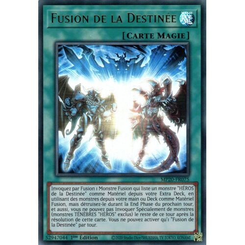 Fusion De La Destinée - Mp20 Fr075, En Ultra Rare Et Fr