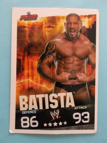 Wwe Slam Attax Evolution : "Batista" (Topps)