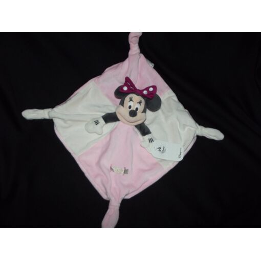 Disney Minnie la souris Doudou plat vieux rose 25 cm