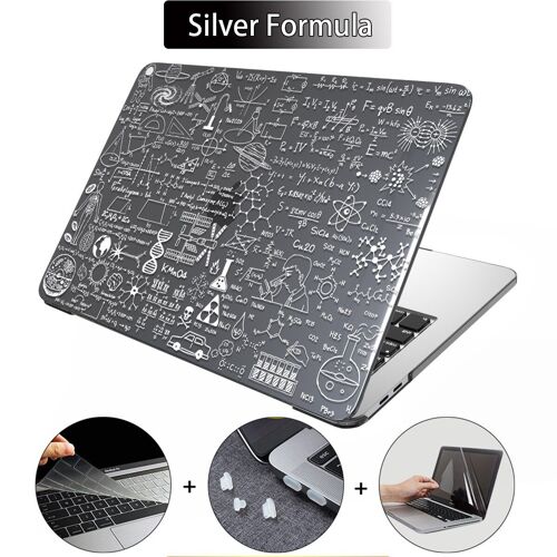 Étui MTT pour Macbook Pro 13 M1 A2338 2020, mignon, dessin animé, couverture pour Macbook Air Pro Retina - For Pro 13 A1278 CD-ROM - Cristal noir