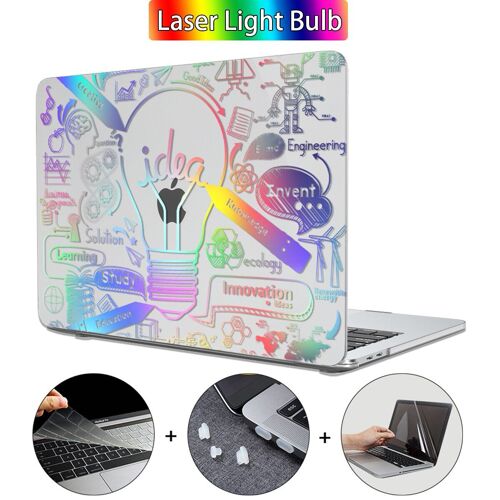 Étui MTT pour Macbook Pro 13 M1 A2338 2020, mignon, dessin animé, couverture pour Macbook Air Pro Retina - For Vieille air A1369 A1466 - Clair comme de l'eau de roche