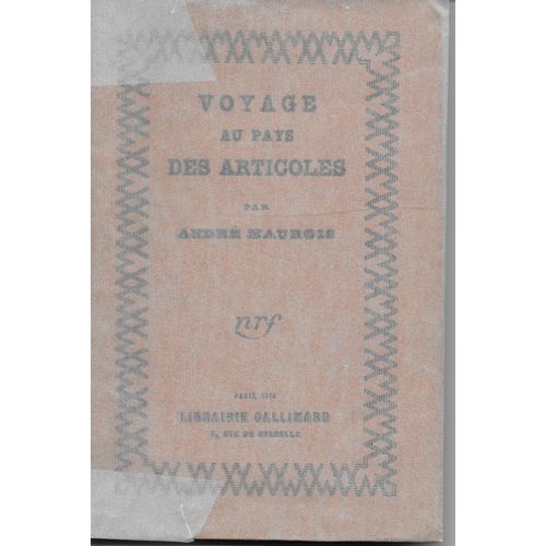 Voyage Au Pays Des Articoles