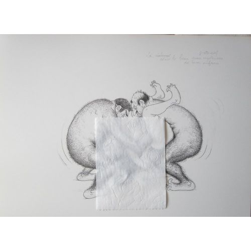 Estampe Érotique D¿Albert Dubout