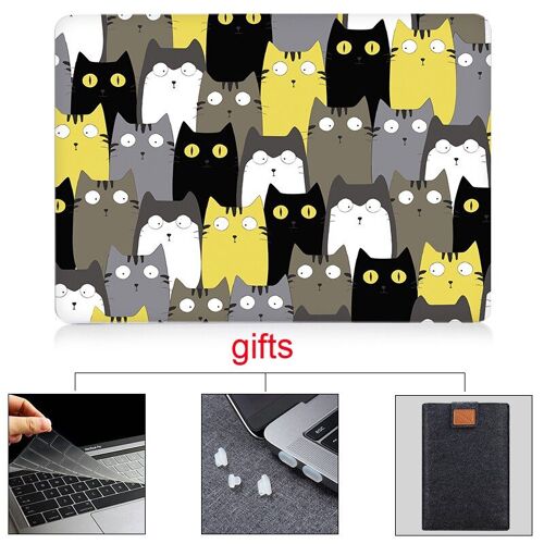 Étui MTT Kawaii pour Macbook Air Pro Retina , avec dessin animé mignon, housse pour ordinateur portable - For Nouveau air A1932 A2179