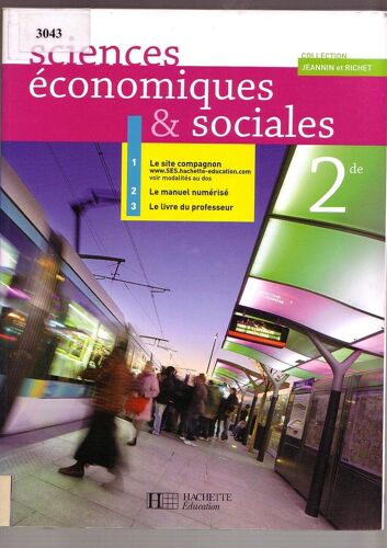 Sciences Economiques Et Sociales 2e