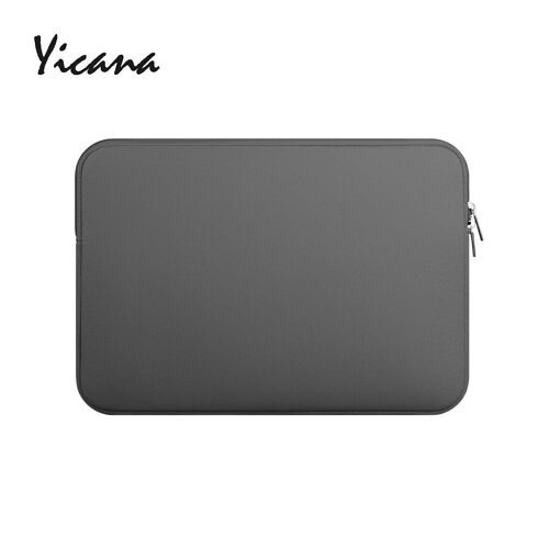 coque souple à fermeture éclair pour ordinateur Portable, compatible avec mac book Air Pro - For 13 pouces - Gris
