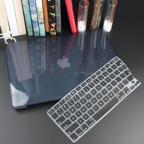 Coque scintillante pour Macbook - For Touch ID A1932 - Cristal noir