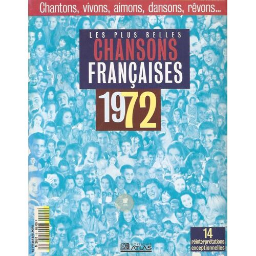 Fascicule Atlas 1972 : Veronique Sanson 3p/ Maurice Chevalier 1/2p/ Polnareff 1p/ C.Jerome 1/2p/ Daniel Guichard 1.5p/ Mort Shuman 1p/ Le Forestier 1p/ Fugain , Claude Francois , Eddy Mitchell,  0 