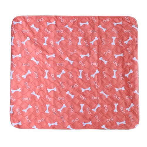 Polymères De Lit Réutilisables Pour Animaux De Compagnie,Coussretours D'urine Pour Chien,Coussretours À Absorption Rapide Pour Chiot,Coussinets D'urine Pour Petits,Moyens Et G - Type Orange-70x80cm