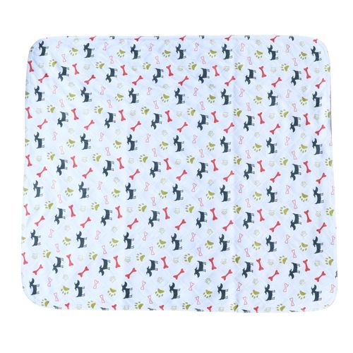 Polymères De Lit Réutilisables Pour Animaux De Compagnie,Coussretours D'urine Pour Chien,Coussretours À Absorption Rapide Pour Chiot,Coussinets D'urine Pour Petits,Moyens Et Gr - Type White-40x60cm