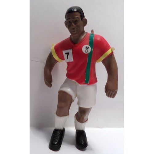 Figurine Football - Footballeur Maillot Rouge N°7 - 7cm