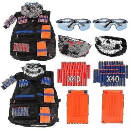 Veste Tactique NERF N-Strike Elite Pour Enfant - Taille Unique - Occasion - Jeu Combat/fête