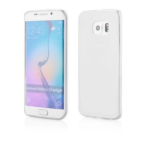 Coque Souple Pour Galaxy S6 Edge Gel Tpu Transparent Ultra Fin