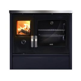 deville - cuisinière à bois 9kw bleu nuit - c086ab-06