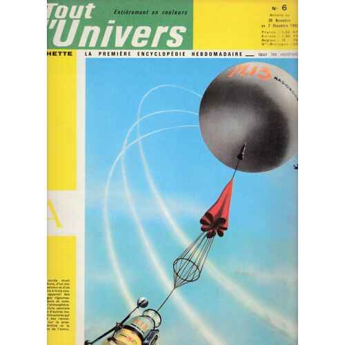 Tout L'univers N°6 Du 30/11/1962