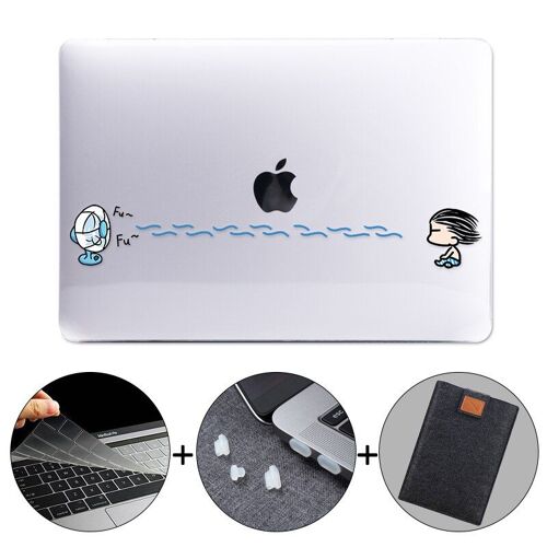 coque rigide en cristal pour Macbook Air 13 M1, étui pour ordinateur portable Pro - For 13retina A1502 A1425