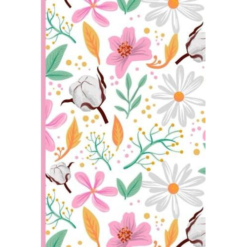 Creative Floral Notebook: Beautiful Flora Cover Notebook/Journal Lined 120 Pages Journal