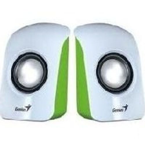 Genius SP-U115 - Haut-parleurs - pour utilisation mobile - 1.5 Watt (Totale) - blanc, grass