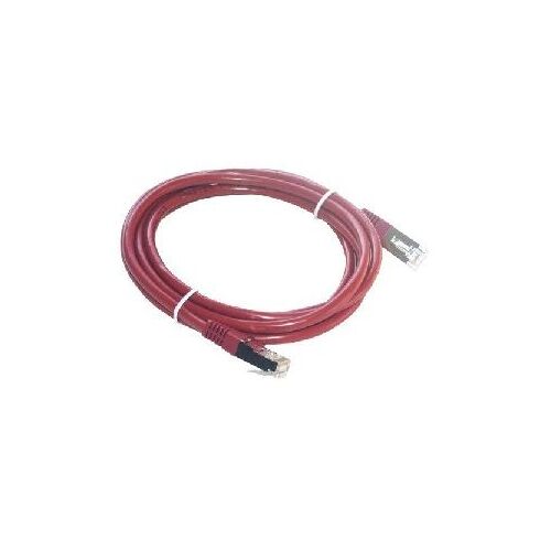MCL Samar - Câble réseau - RJ-45 (M) pour RJ-45 (M) - 50 cm - blindé - CAT 5e - rouge