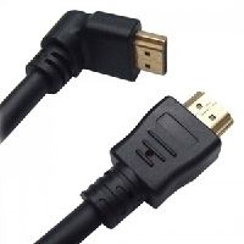 CABLE NC ADAP. HDMI V1.4 M-M ACODADO 1,8