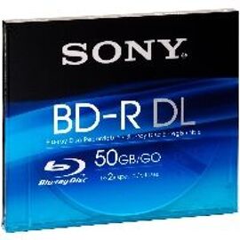 Sony BNR50A - BD-R DL - 50 Go 2x - boîtier CD