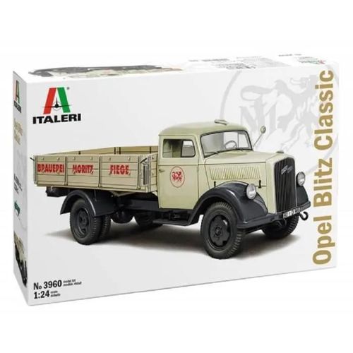 Italeri - Maquette Camion Opel Blitz Classic Italeri 3960 1/24ème Maquette Char Promo - Ref : 13944-Italeri