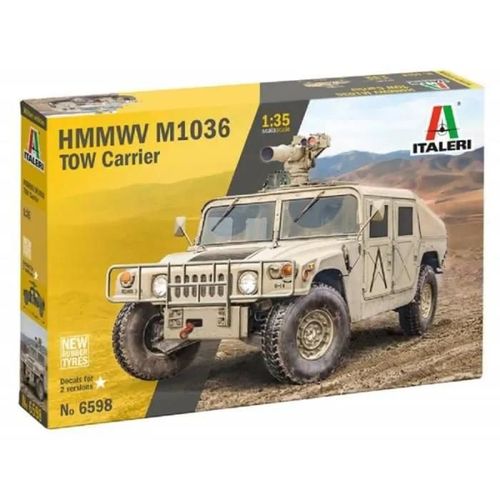 Italeri - Maquette Voiture Hmmwv M1036 Tow Carrier Italeri 6598 1/35ème Maquette Char Promo - Ref : 13952-Italeri