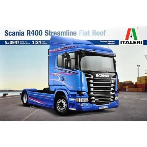 Maquette Camion Scania R400 Streamline Flat Roof - Italeri-Italeri