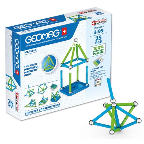 Ecofriendly Geomag - Ecofriendly 25pcs Color