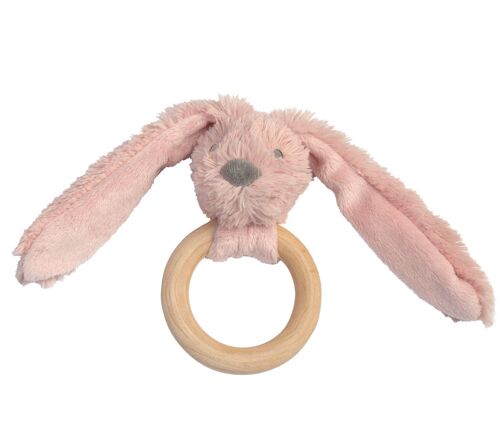 Hochet Lapin Richie Old Pink
