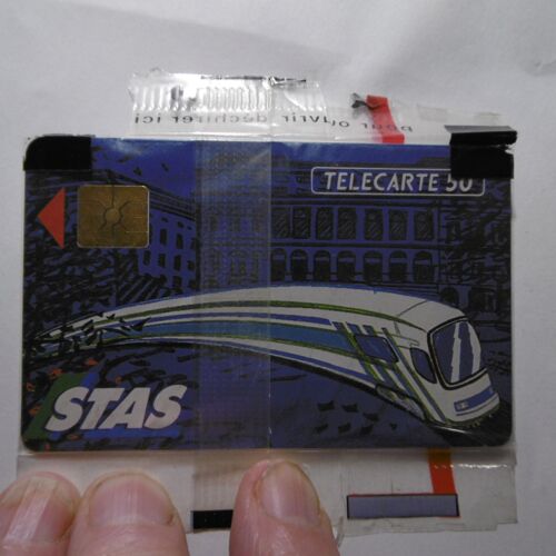 Carte Téléphone - Stas - Tramway De Saint Etienne - 50 U - 11/91 - 120 000 Ex - Sous Blister 