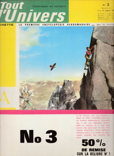 Tout L'univers N°3 Du 09/11/1962
