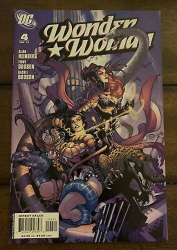 Wonder Woman # 4 ( V.O. 2006 ) ** Terry & Rachel Dodson Art & Cover **