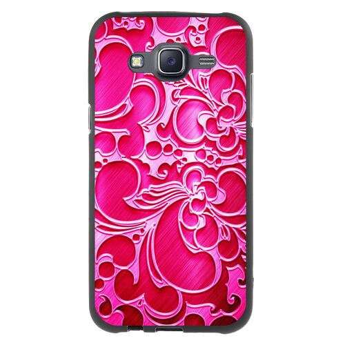 Coque Souple En Gel Pour Samsung Galaxy J5 Avec Impression Motifs Arabesque Fush