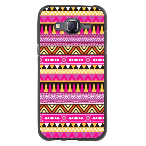 Coque Souple En Gel Pour Samsung Galaxy J5 Avec Impression Motifs Aztèque