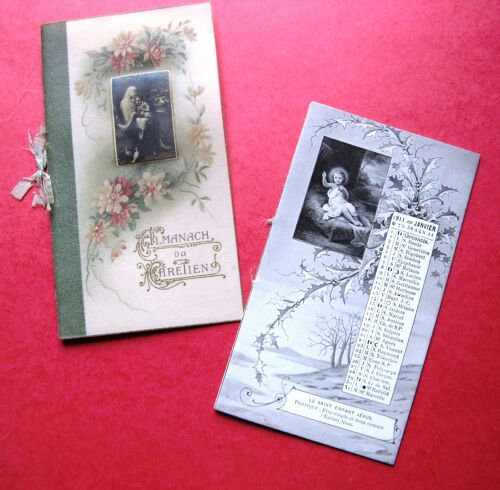 Calendrier De Poche Pieux 1911 Éditeur Bouasse