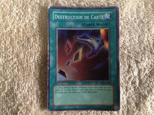 Carte Yu-Gi-Oh! Destruction De Carte Ddy-F038