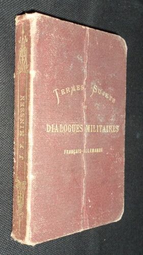 Termes, Sujets Et Dialogues Militaires, Français-Allemand