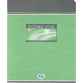 Conquérant Lot De 3 Cahiers 240 X 320 Mm 96 Pages 70g Blanches Unies