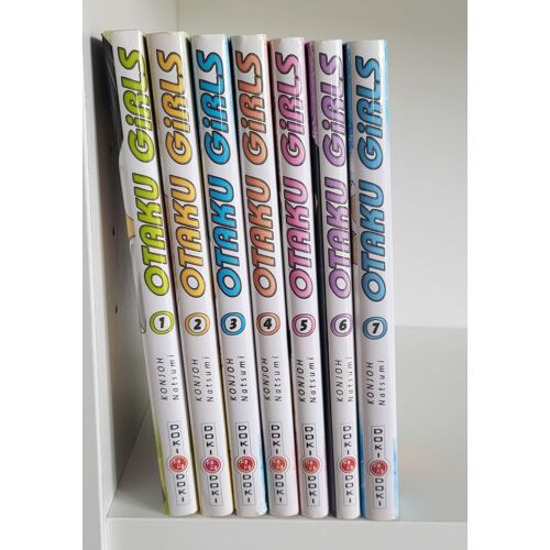 Otaku Girls Intégrale : Tome 1 À 7 (Manga De Konjoh Natsumi)