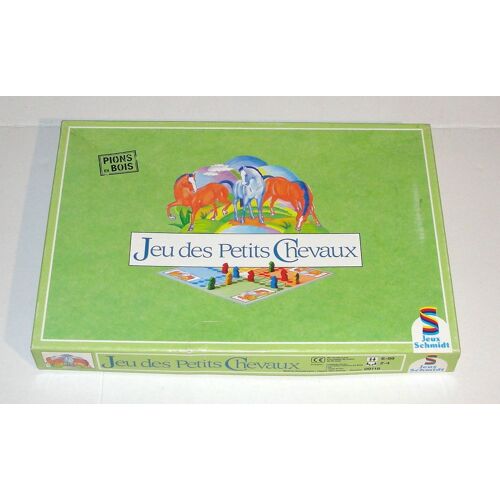 Jeu Des Petits Chevaux Schmidt Pions En Bois